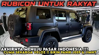 TAMAT‼ AKHIRNYA MASUK INDONESIA 🇮🇩C1NA Berulah 300 Juta Dapat Mobil ini, JEEP TERCENGANG