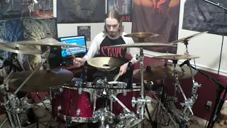 Brodequin - VII Nails - Live Drum Tracking (Perpetuation of Suffering Promo)