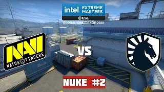 ПОБЕДИТЕЛЬ ПРОХОДИТ В ПЛЕЙ-ОФФ. NAVI vs LIQUID. MAP-2 NUKE. IEM GLOBAL CHALLENGE 2020