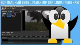 Нормальный видео редактор для Linux (Решение)