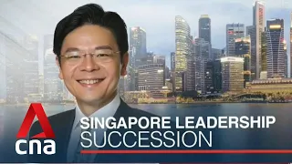 Finance Minister Lawrence Wong named leader of 4G team