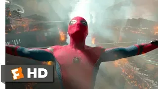 Spider-Man: Homecoming (2017) - Ferry Fight Scene (5/10) | Movieclips