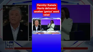 Sean Hannity: Kamala Harris struck again #shorts