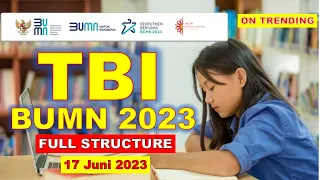 ⚠️FULL STRUCTURE⚠️ 🔴FR HARI INI 🔴 TES BAHASA INGGRIS BUMN 2023 || TBI RBB BATCH 3 ||