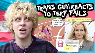 "I P*SS MYSELF TO TRIGGER TRANS WOMEN" (CRINGIEST TERF FAILS) | NOAHFINNCE