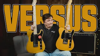 How Good is the Squier Affinity Telecaster Compared to the American Pro II Telecaster? - VERSUS