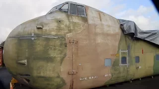 Bristol Freighter Aircraft Ready for Shipping from New Zealand to England 2017