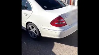 E500 W211 muffler delete