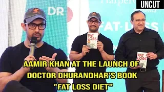 UNCUT - Aamir Khan at the launch of Doctor Dhurandhar's book "Fat Loss Diet"