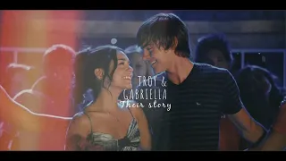 Troy & Gabriella || 𝚝𝚑𝚎𝚒𝚛 𝚜𝚝𝚘𝚛𝚢 [HSM1-3 in 15 min]