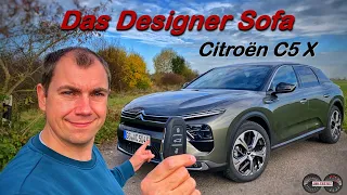 Citroën C5 X Hybrid 225 Shine Pack | Das Komfort-Sofa mit Stecker | Test - Review - Alltag