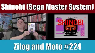 Shinobi (Sega Master System) - Zilog and Moto #224