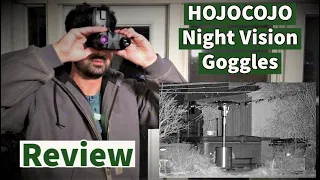 Reviewing the HOJOCOJO Night Vision Goggles