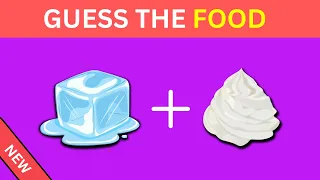 Guess The FOOD By Emoji 🍬 Emoji Quiz - Easy, Medium, Hard Challanges | AH Quiz