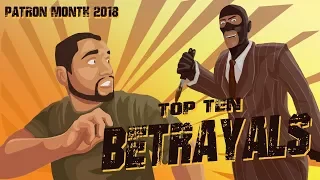 Top Ten Video Game Betrayals (Patreon Reward)