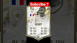 HENRY FIFA EVOLUTION #fifa23 #fifa #fut23 #ultimateteam #fut #football #trending #fifapacks #henry