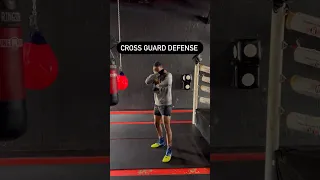 How to use the Cross Guard #boxing #boxer #boxingtips #boxingtraining