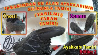 Ayakkabı Tamiri Bölüm 2 I Su Alan Ayakkabı Tamiri I Yarılmış Tabanlı Ayakkabı I Shoe Repair Episode2