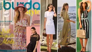 Немецкая оригинальная версия Burda Style 07/2019/Летние тренды