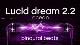 Binaural Beats for Lucid Dreaming with Ocean Sounds: Theta Waves at 4Hz - Black Screen