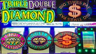 Classic Triple Double Diamond and Big Times Pay Old School Casino Slots