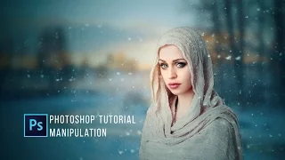 Photoshop cc Tutorial: Snow Girl | Photoshop Manipulation Tutorial Fantasy Art