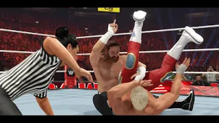 Cody Rhodes vs Sami Zayn WWE 2K23 Dream Match Highlights