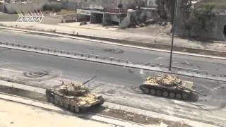 Сирия  БМП и Т 72 в бою ( Syria  BMP and T 72 in battle)