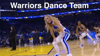 Warriors Dance Team (Golden State Warriors Dancers) - NBA Dancers - 1/4/2020 dance performance