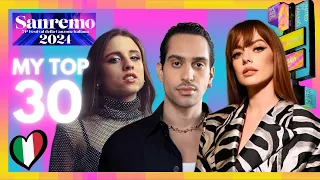 🇮🇹 SANREMO 2024 Top 30 🇮🇹 | Italy Eurovision 2024 | Sanremo 2024 Prima Serata