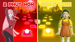 2 Phut Hon vs Squid Game - Tiles Hop EDM Rush