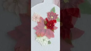 Quick Poinsettias For Christmas Cakes & Crafts