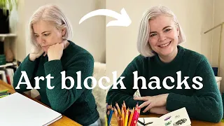 7 EASY Ideas to Overcome an Art Block 🎨