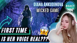 FIRST TIME REACTING to DIANA ANKUDINOVA ( Диана Анкудинова ) - WICKED GAME