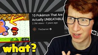 Pokemon that are Literally "Unbeatable?"