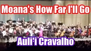 How Far I'll Go - Moana - Auli'i Cravalho (First live performance 2/17/2017)