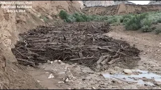 Monstrous Flash Flood & Debris Flow l Johnson Canyon, UT 7/16/2018