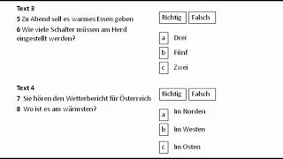 Telc B1 Hören 2023 / DTZ Telc B1 Hörverstehen mit Lösungen 2024