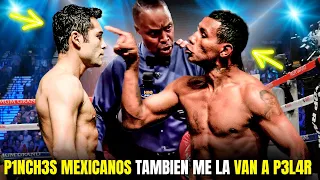 El fanfarron que INSULTABA a TODOS hasta que un MEXICANO le puso en su M4DR3! - Boxeo de Oro