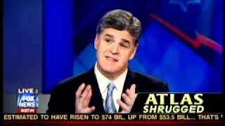 Stossel on Hannity: Why Liberals are terrified by Atlas Shrugged