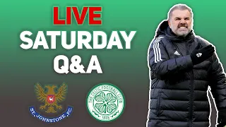Ange's brutal honesty as Celts prepare for Saints | LIVE Q&A Stream