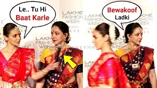 Esha Deol And Hema Malini Walks Out Of Lakme Fashion Week 2018 After Being Interrupted By Anchor