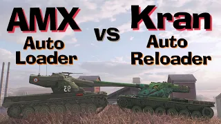 WOT Blitz Face Off || AMX 50 B vs Kranvagn