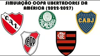 Copa Libertadores da América Simulação (2022-2027)