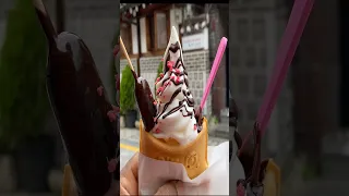 FISH-SHAPED BUN WITH ICE CREAM   - KOREAN STREET FOOD