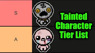 My Tainted Character Tier List!