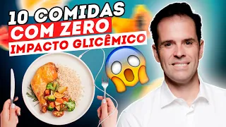 10 ALIMENTOS SECRETOS QUE NÃO VÃO SUBIR SUA GLICEMIA 😱