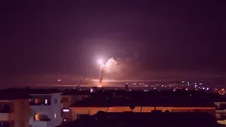 Иранские ракеты над Голанскими высотами