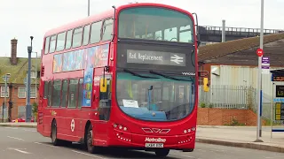 Thameslink Rail Replacement From Mill Hill Broadway to Luton  on Metroline VWH2024 LK64EDC