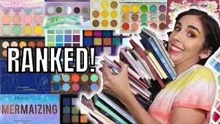 RANKING ALL THE PALETTES I'VE TRIED IN 2021...SO FAR! | The Ultimate Palette Ranking Video!